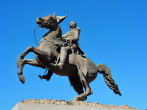 Andrew Jackson Stature in Vieux Carre'